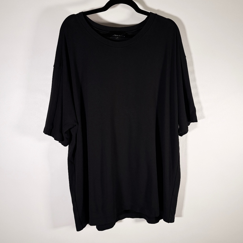 3.1 Phillip Lim Oversized Black/Dark Navy T-Shirt – Mens XL